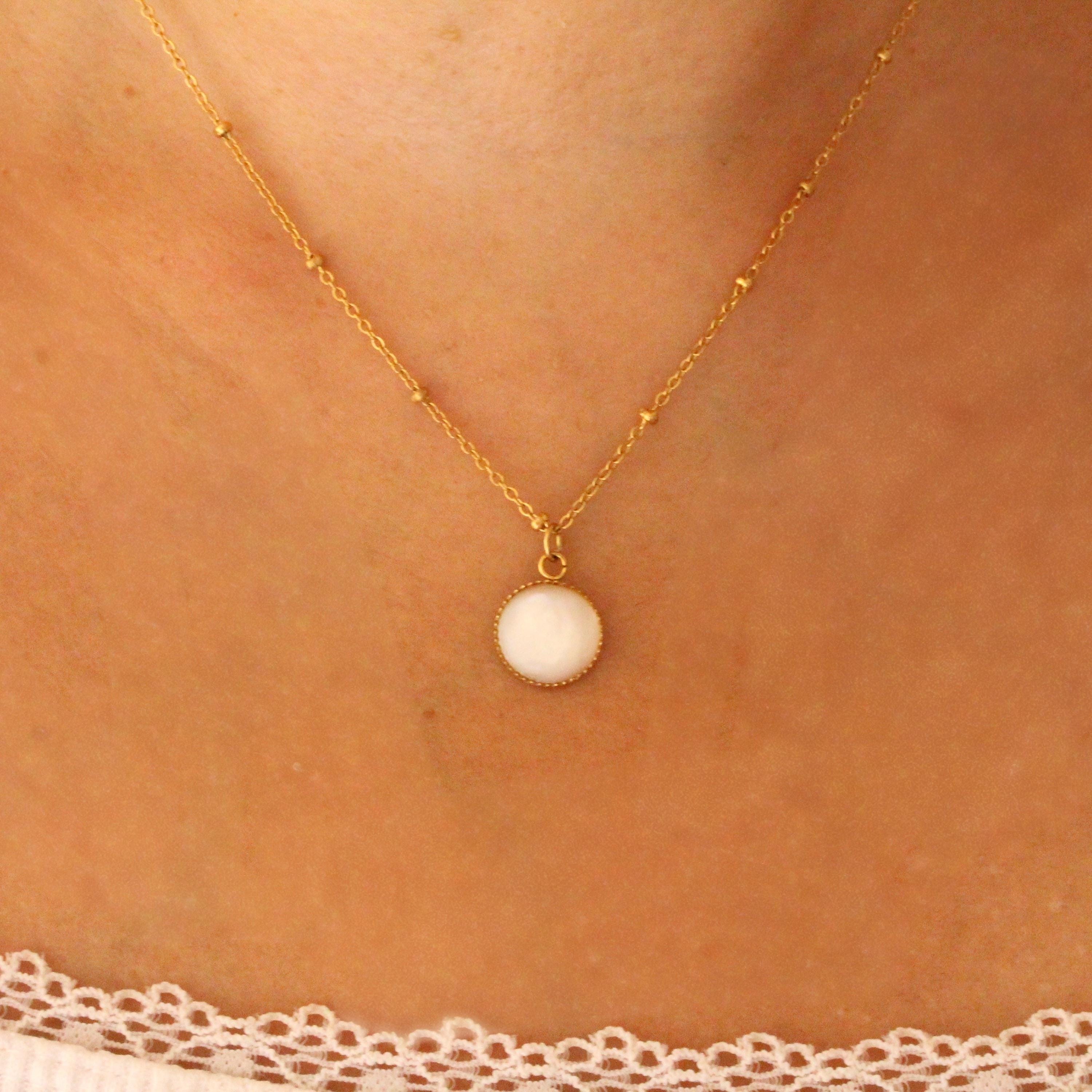 20 Disques Pampilles En Nacre Percée - Diamètre 40 Mm - Pour Création Bijoux Ou Luminaire - Neuf