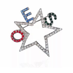 OES Star Brooch