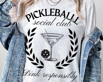 Pickleball SVG, Pickleball PNG, Pickleballer Cut Files for Cricut, Paddle Png, Pickleball Shirt Design, Picke Ball Social Club Coquette Svg