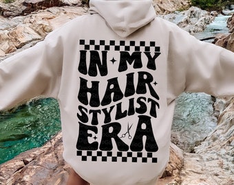 Retro In My Hair Stylist Era SVG, Trendy Hair Stylist SVG, Hair Stylist PNG, Hairstylist Shirt Design, Hair Hustler Sublimation