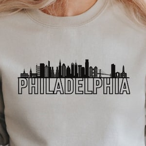 Philadelphia Svg Png and Cut Files For Cricut, Philly Svg, Philadelphia Silhouette, Philadelphia Skyline, The City Of Brotherly Love Svg