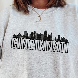 Cincinnati Svg Png And Cut Files for Cricut, Cincinnati Skyline Svg, Cincinnati Png, Cincinnati Gifts, Cincinnati Shirt Svg, Ohio Svg