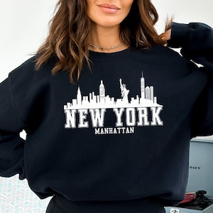 New York Svg, New York Silhouette, New York City Svg,  NYC Svg, NY Svg, New York Skyline Svg, Cut Files For Crafters, Silhouette