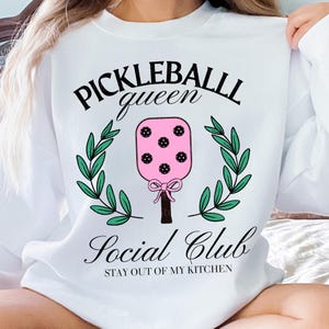 Pickleball PNG, Pickleball Sublimation Design, Coquette Pickleballer Social Club, Paddle Png, Pickleball Shirt PNG, Trendy Pickle Ball Lover