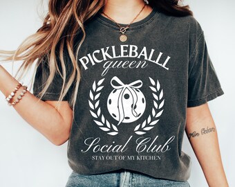 Pickleball SVG, Pickleball PNG, Pickleballer Cut Files for Cricut, Paddle Png, Pickleball Shirt Design, Picke Ball Social Club Coquette Svg