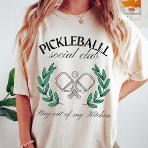 Pickleball PNG, Pickleball Sublimation Design, Coquette Pickleballer Social Club, Paddle Png, Pickleball Shirt PNG, Trendy Pickle Ball Lover