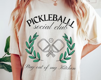 Pickleball PNG, Pickleball-sublimatieontwerp, Coquette Pickleballer Social Club, Paddle Png, Pickleball-shirt png, Trendy Pickleball Lover