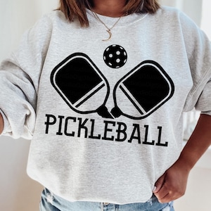 Pickleball SVG, Pickleball PNG, Retro Pickleballer Cut Files for Cricut, Paddle Png, Pickleball Shirt Design, Trendy Picke Ball Lover Svg