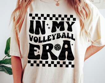 En mi época del voleibol (Svg), Era del voleibol (Png), Voleibol retro (Png), Sublimación de voleibol, Camiseta de voleibol a cuadros (Svg), Amante del voleibol (Svg)