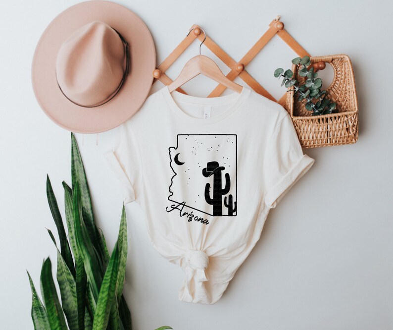 Arizona Svg Png and Cut Files for Cricut, Desert Vibes Svg, Western Svg ...