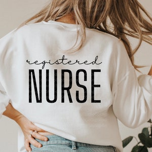 Registered Nurse Svg Png and Cut Files for Cricut, Nurse Shirt Svg, Nurse Life Svg, Nurse Sublimation, RN Png, Silhouette, Digital Prints