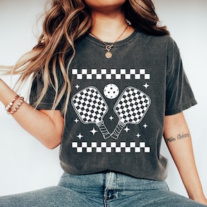 Pickleball SVG, Pickleball PNG, Retro Pickleballer Cut Files for Cricut, Paddle Png, Pickleball Shirt Design, Trendy Picke Ball Lover Svg