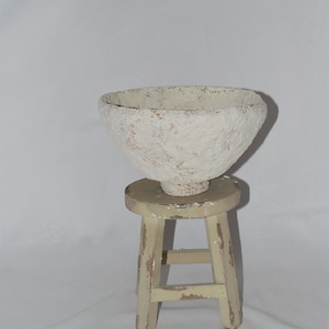 Handmade Paper Mache Bowl