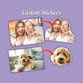Fun Custom Vinyl Waterproof Stickers. Send us a photo and we&#39;ll turn it into a sticker! Personalised stickers