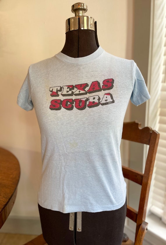 Vintage Texas Scuba T-shirt / Vintage tshirt / Scu