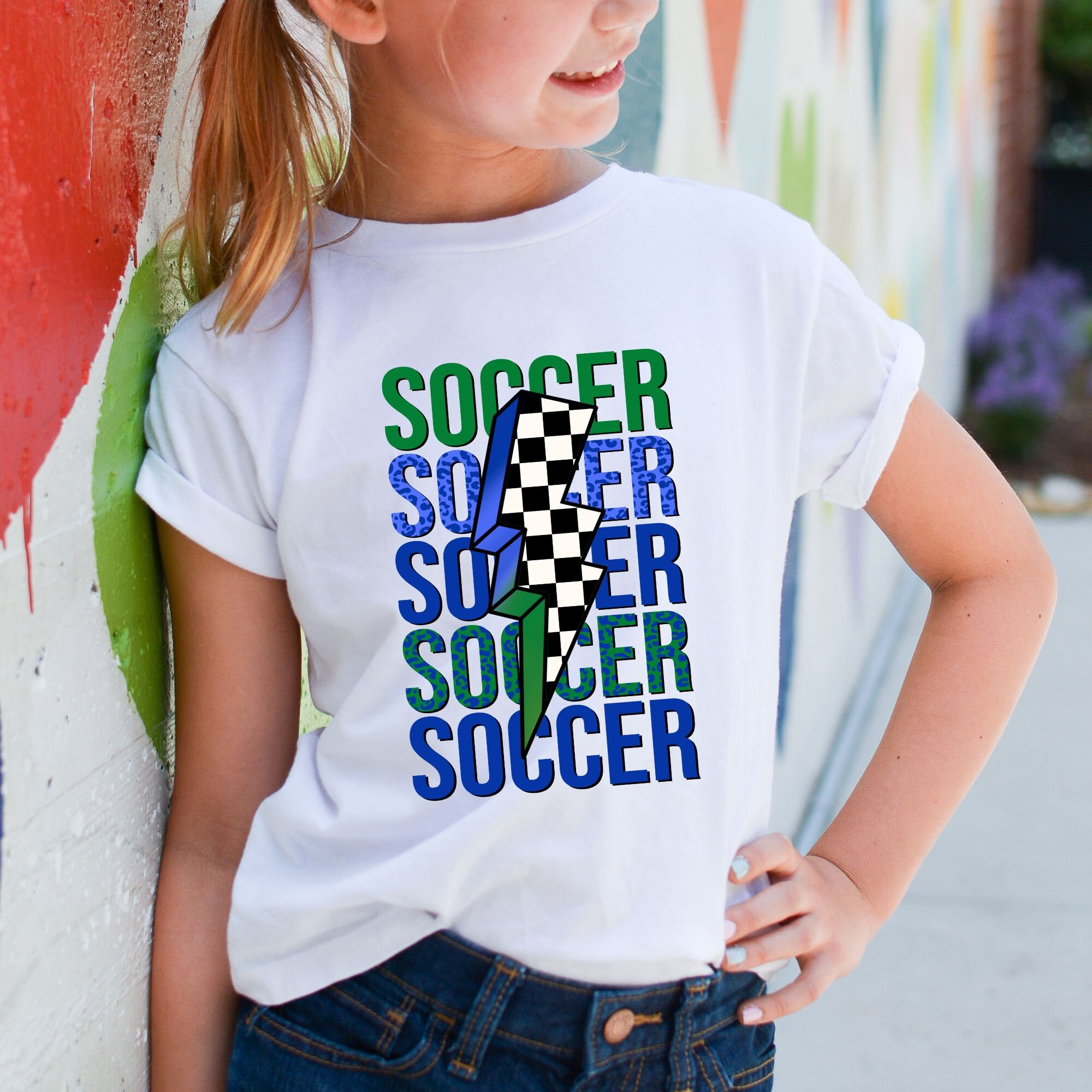 Kids Soccer Shirt Boys Soccer Shirt Soccer Graphic Tee Youth Soccer