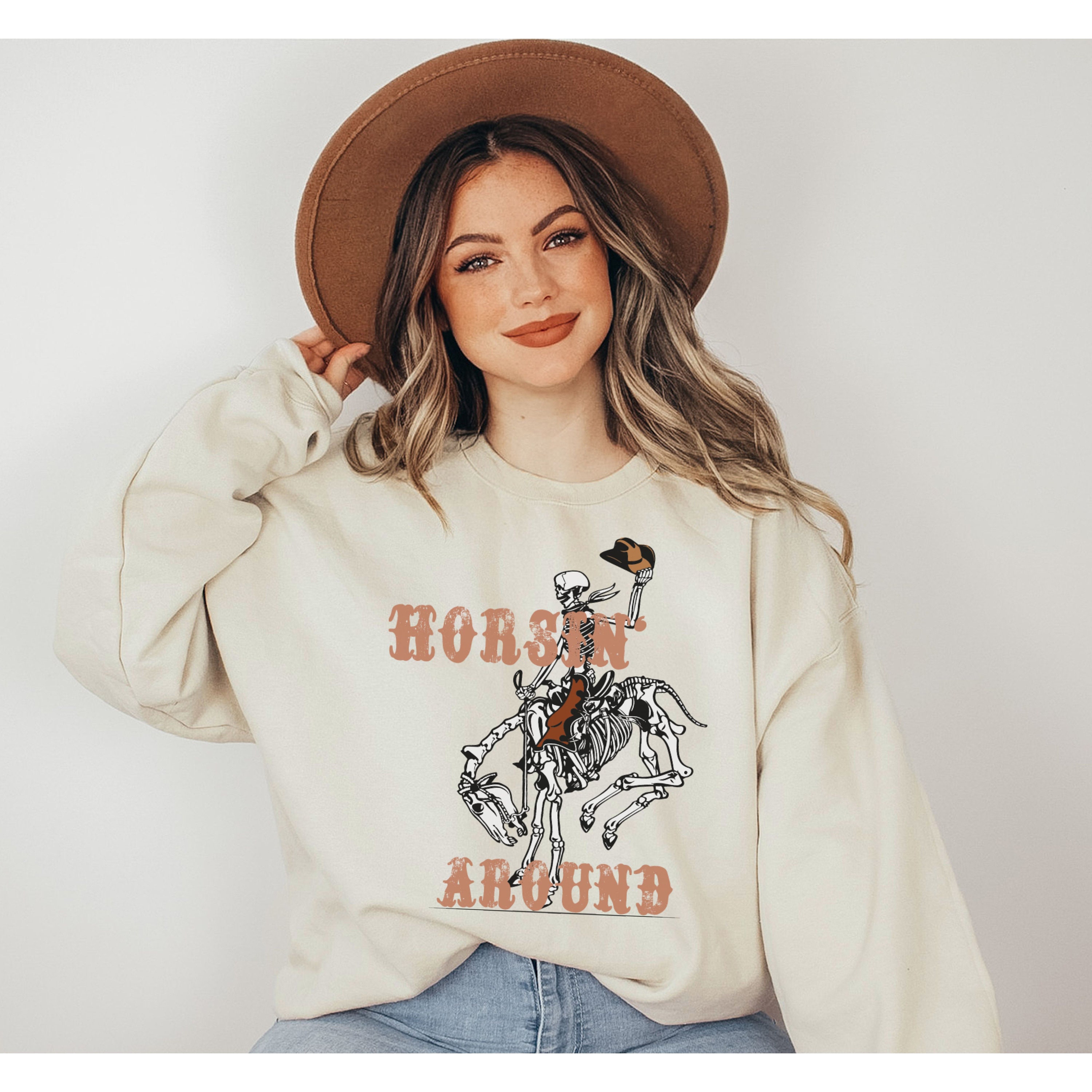 It’s Fall Y’all Cowgirl Sweatshirt Kleding Dameskleding Hoodies & Sweatshirts Sweatshirts 