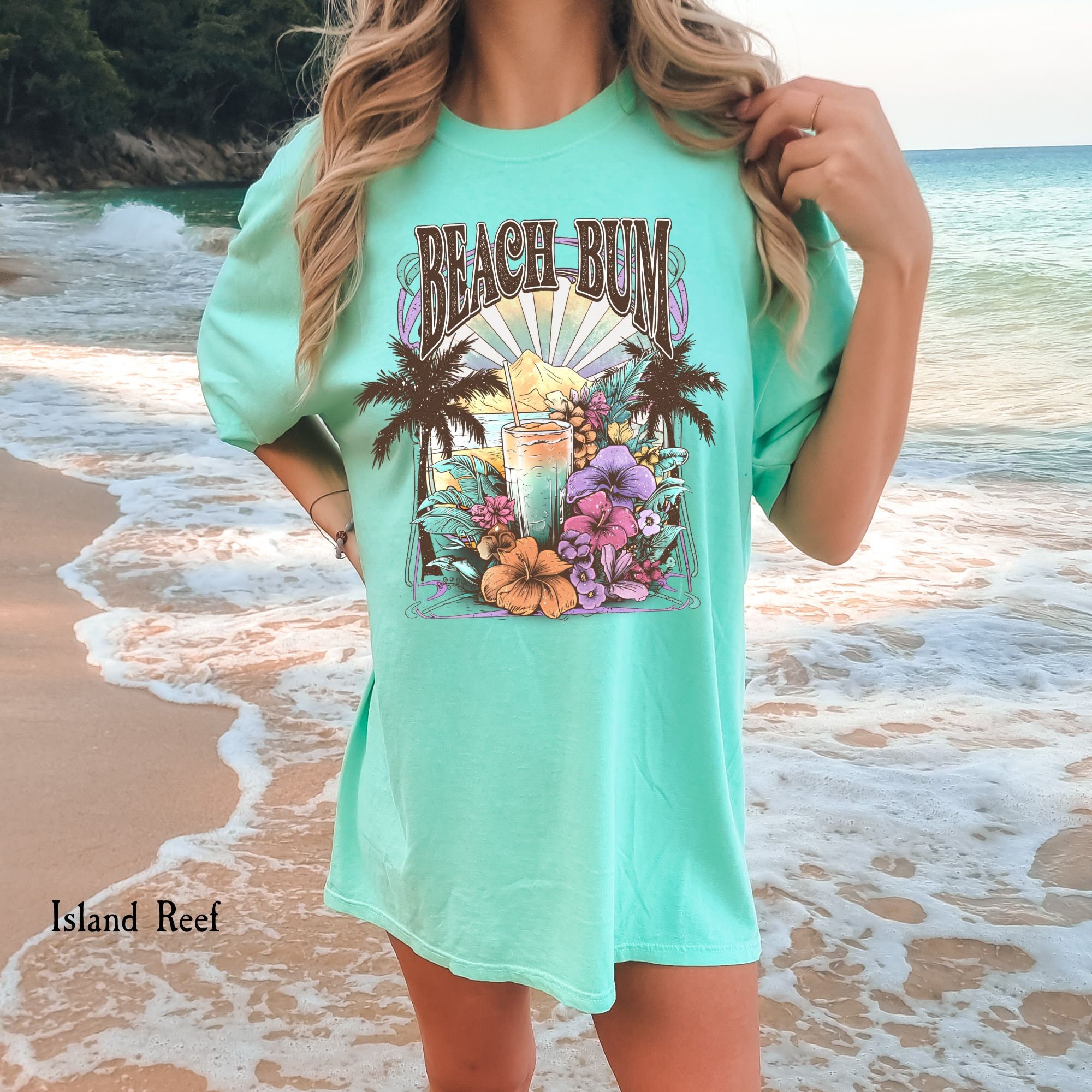 Beach Bum Shirt Beach Vacation Tee Beach Life Tshirt Summer - Etsy