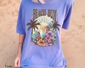 Beach Bum Shirt Beach Vacation Tee Beach Life Tshirt Summer - Etsy