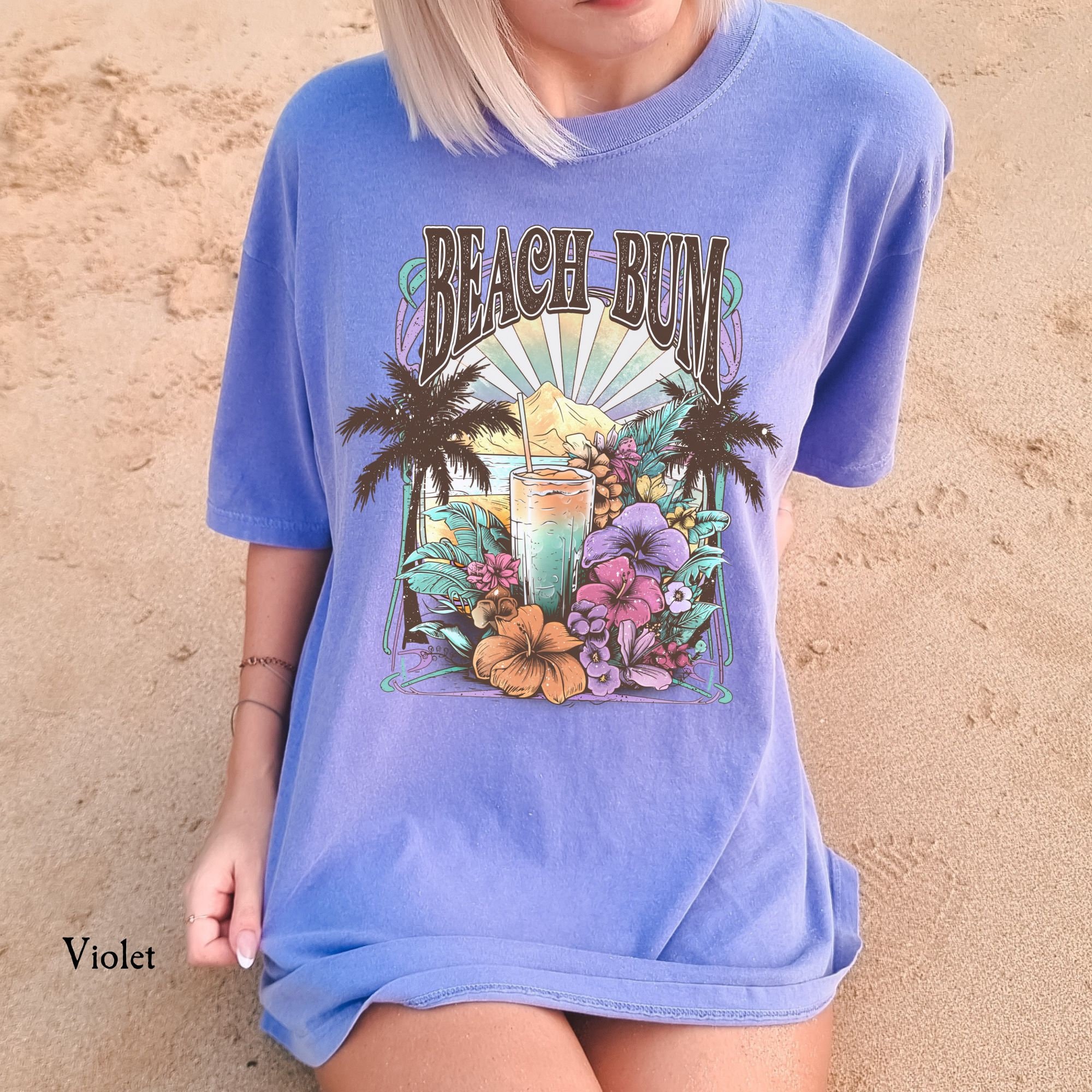 Beach Bum Shirt Beach Vacation Tee Beach Life Tshirt Summer - Etsy