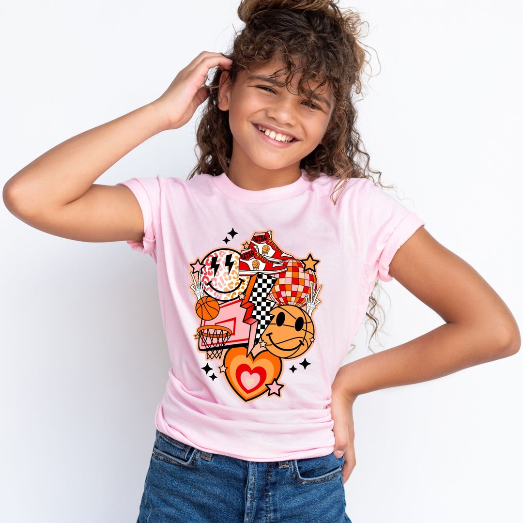 Girls Basketball Shirt Kids Basketball Shirt Youth Basketball Shirt