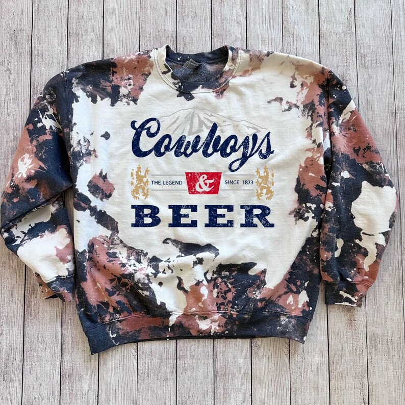 cowhide sweatshirt