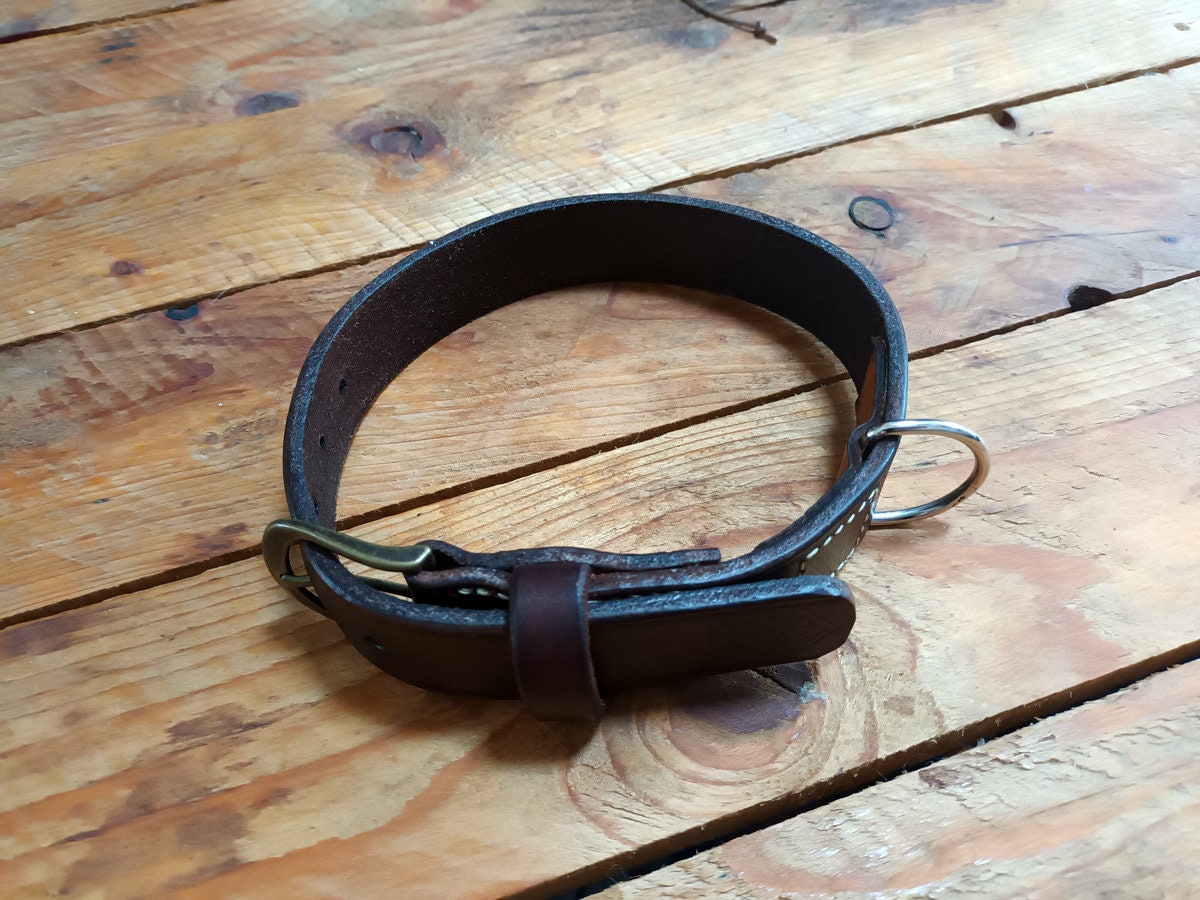Collier en Cuir Pour Chien