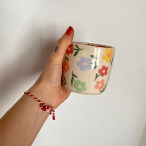 cute spring flowers ceramic mug-350 ml