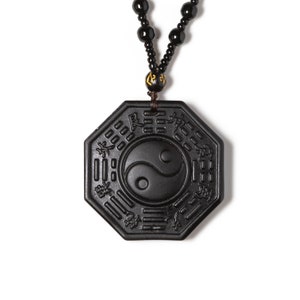 Yin and Yang Pendant Feng Shui Necklace Yin and Yang Necklace