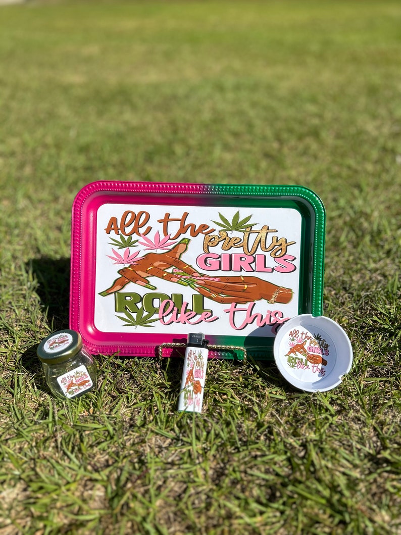 Custom Rolling Tray Sets Etsy