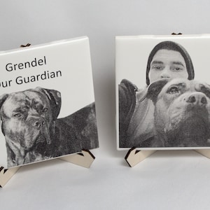 Laser Engraved Photo Tiles