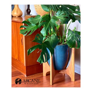 Cathedral Ceramic Planter on Stand