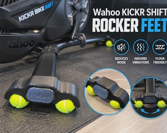 Wahoo KICKR BIKE SHIFT Rocker Feet | Tennis Ball Mod | Indoor Cycling Upgrade