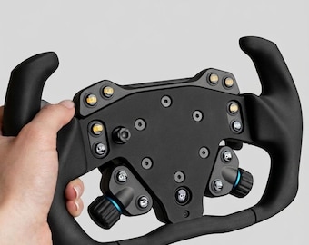 Open Wheel Rim Add-On for Logitech G RS Hub | F1 GT3 SimRacing Mod