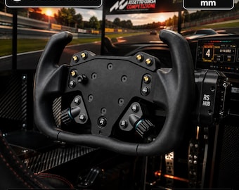 Complemento de llantas descubiertas para el Logitech G RS Hub / Mod de simulación de carreras F1 GT3
