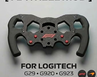 Logitech G29 G923 F1 GT Steering Wheel Mod Sim Racing Upgrade
