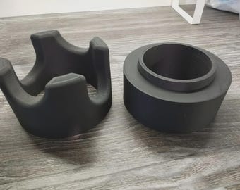 Elevador de rueda delantera para bicicleta impreso en 3D / Soporte para entrenamiento en interiores para bicicleta de carretera y MTB