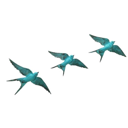 6 Flying Birds Wall Art Made From Ceramic for Outdoor Wall Etsy