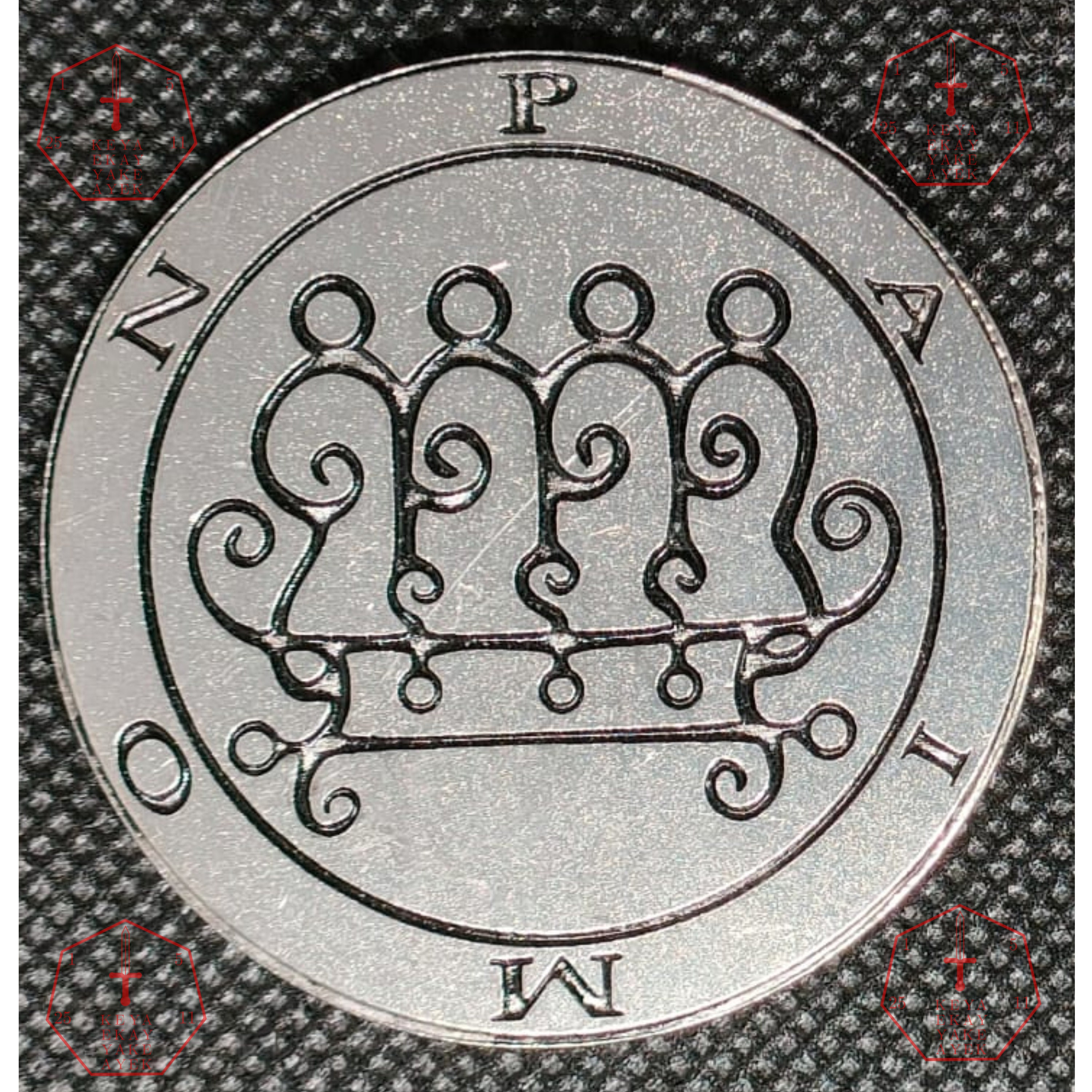 Sceau Du Roi Paimon/Sigil Of King Goetia Legemeton Solomon