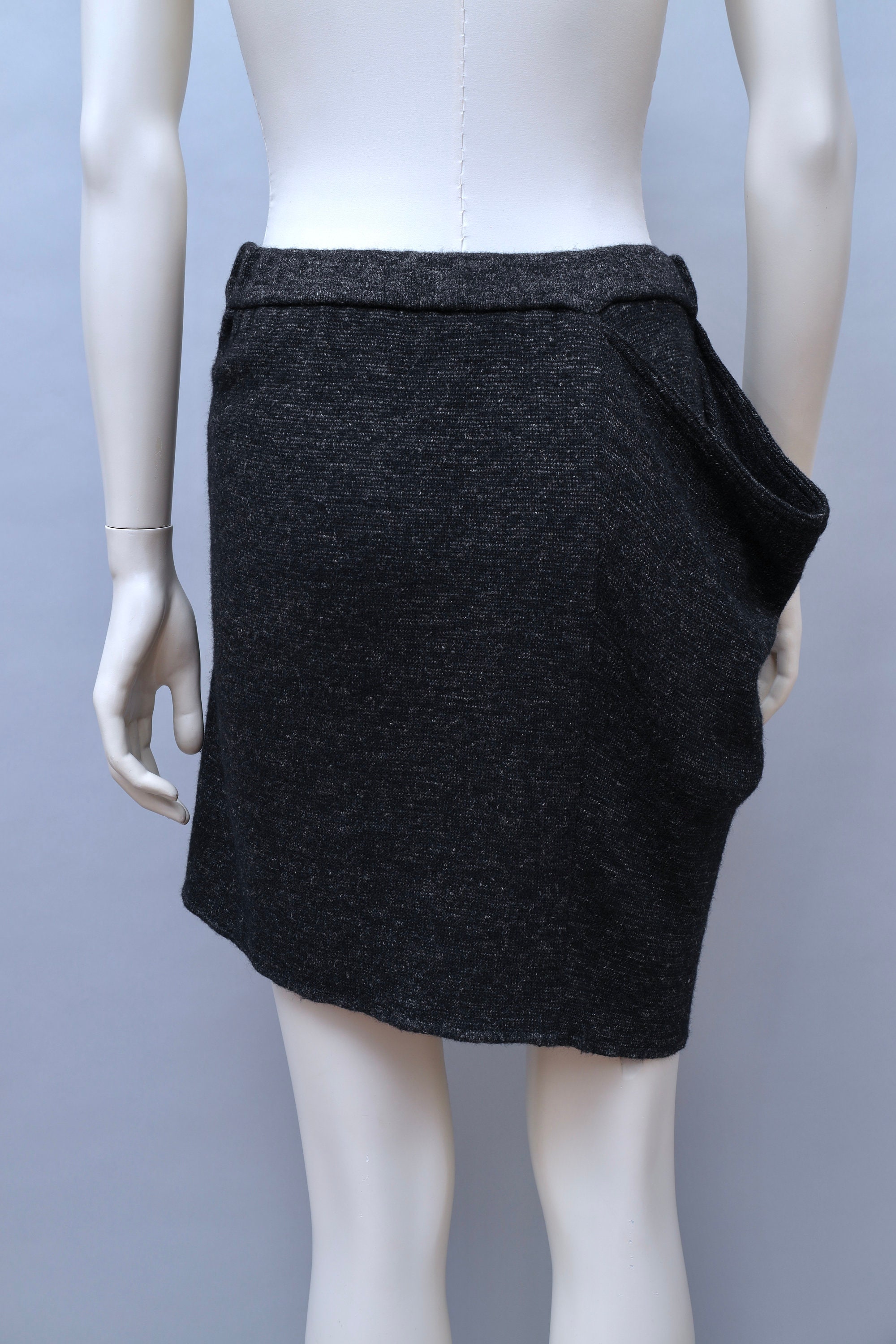 Jupe Plissée Issey Miyake Vintage Des Années 80, Taille S, état Très Bon