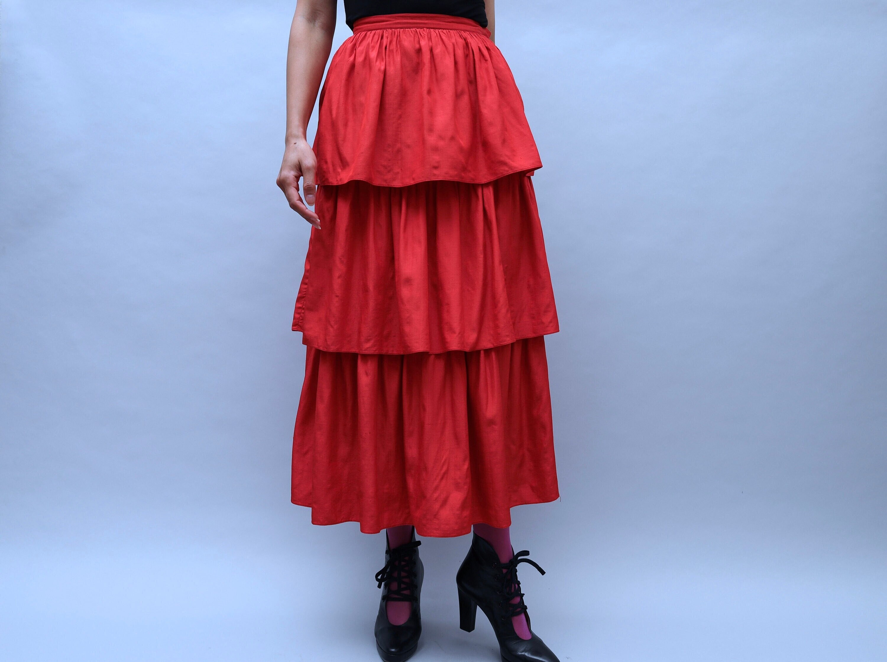 Ysl Taffeta Skirt - Etsy Ysl Taffeta Skirt - Etsy