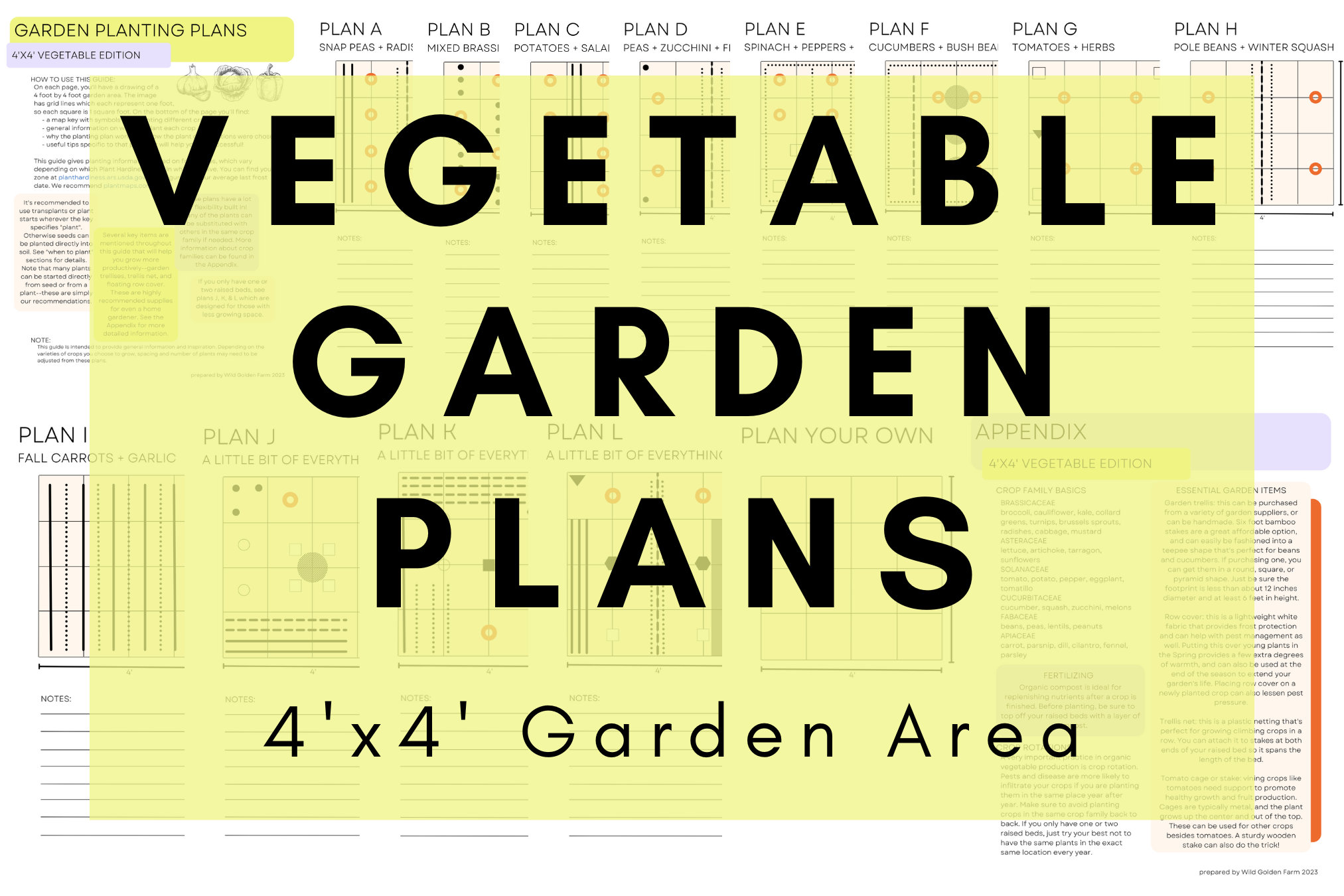 4 Vegetable Garden Layout Designs to Consider