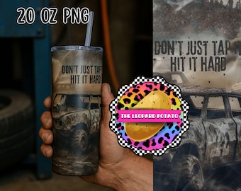Demolition Derby Tumbler Design: 20-uncjowa, wąska folia do kubków (pobranie cyfrowe)