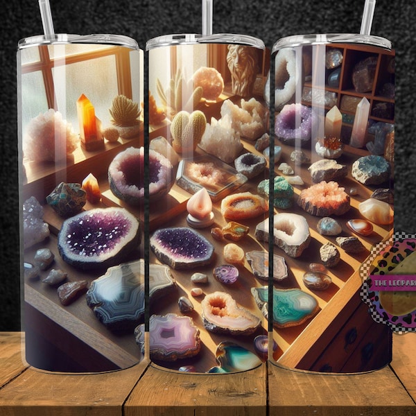 Rock Collection Tumbler - 20oz Skinny Tumbler Sublimation Design- Tumbler Wrap- Digital Download- PNG-