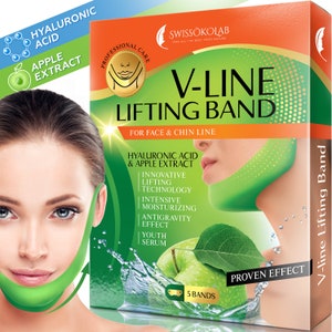 Double Chin Reducer V Line Lifting Mask Face Slimming Strap Chin Neck