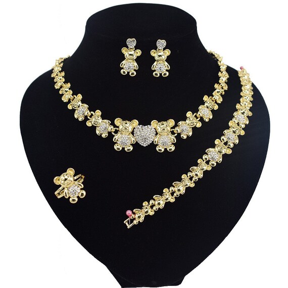 Xoxo gold cheap necklace sets