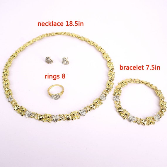 Hugs and clearance kisses necklace set