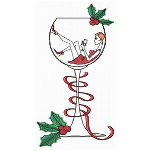 Merry Christmas machine embroidery design, happy new year embroidery, christmas designs, christmas embroidery 6x8, 6x9