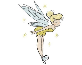Fabulous Fairy Machine Embroidery Design, Embroidery Fairy, Kids design, Embroidery Patterns 5*7, 6*8, 6*9