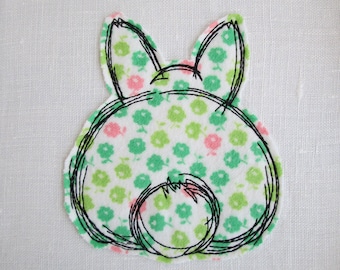 Cute Bunny Machine Embroidery Design Applique, Embroidery Bunny, Easter design (two designs)  4*4, 4*5, 5*7, 6*8
